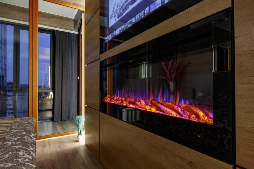 City Center. Panoramic Windows. Fireplace. Chisinau Ngoại thất bức ảnh
